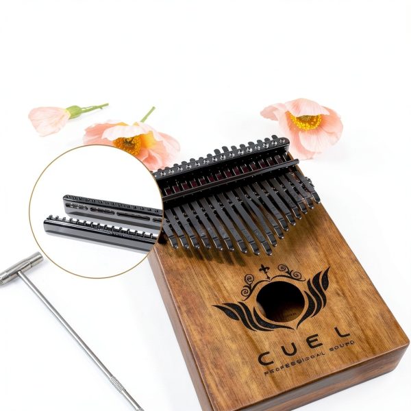 Kalimba CUEl Thumb Piano Wood Design for Beginners-4