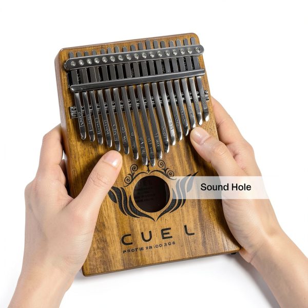 Kalimba CUEl Thumb Piano Wood Design for Beginners-2