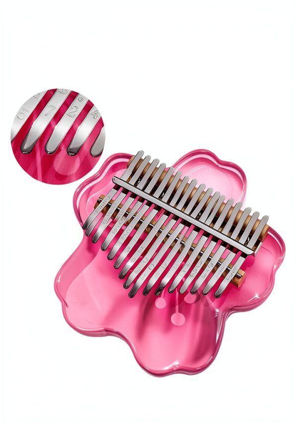 Fiunkes Handmade Kalimba Instrument Acrylic-2