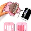 Fiunkes Handmade Kalimba Instrument Acrylic-4