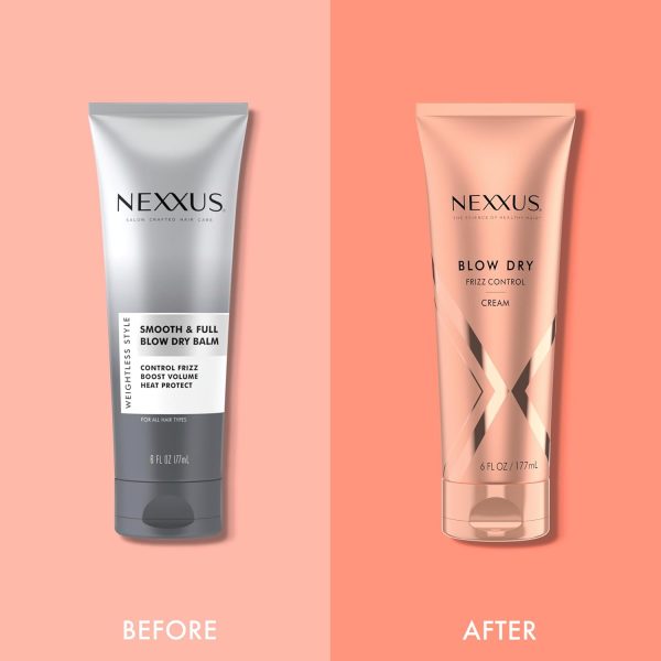 Nexxus Weightless Style Blow Dry Cream 6 Fl Oz Hair Control-5