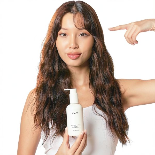 OUAI Anti Frizz Crème Hair Styling Cream 6oz-7